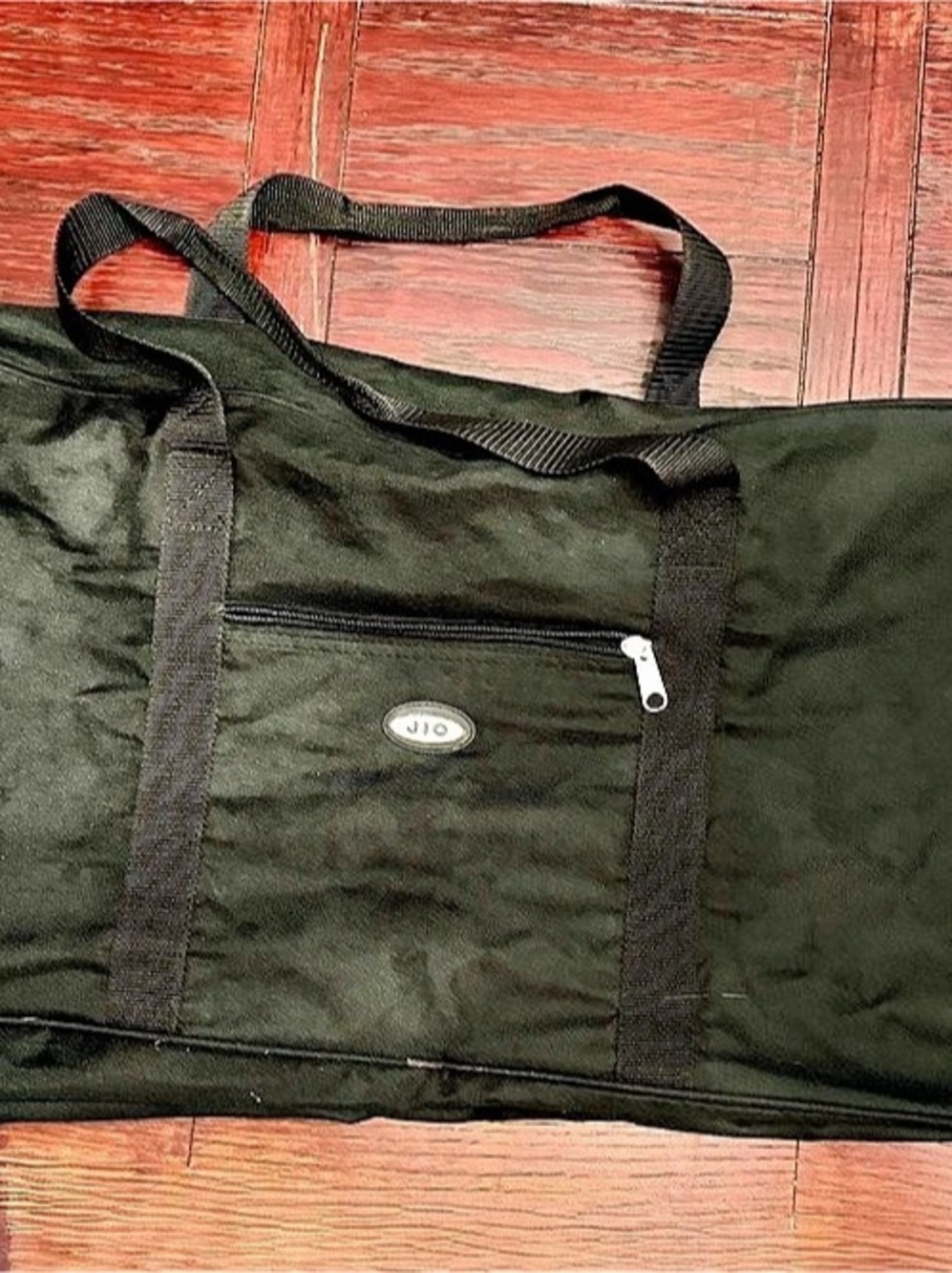 Black Travel Duffel Bag